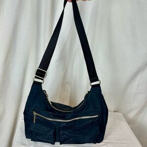 Banana Republic Navy Nylon Shoulder Bag